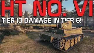 HT No VI - Tier X damage in this little Tiger! | World of Tanks
