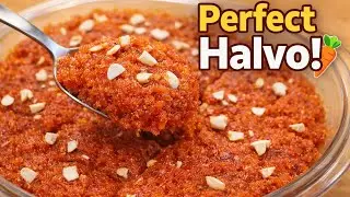 આ ગાજર નો હલવો મોઢામાં ઓગળી જાય એવો છે 😋 | Soft & Juicy Gajar no Halvo 😍