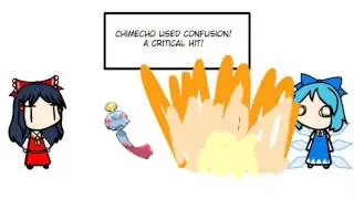 [Walfas] - Cirno and Reimu Have a Pokemon Battle