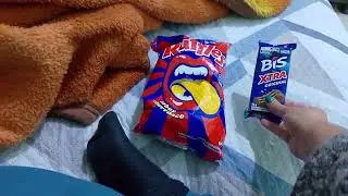  Ganhei batata Ruffles um chocolate Bis !!! 🥰😋🤤