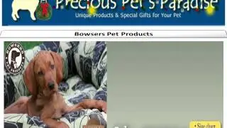 Precious Pets Paradise Bowser dog bed