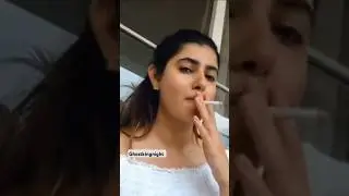 Ashima narwal  smoking video #youtube #shortsyoutube #shortsviral #cigarette #ytshorts #short