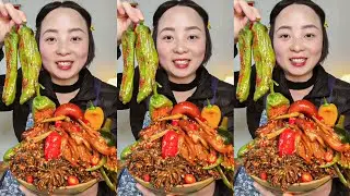 Let’s Eat Satisfying | Stir-Fried Duck Feet Spicy Food Eating Show & Home Cooking