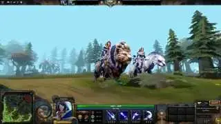 Dota 2 Snowstorm Huntress - Mirana set