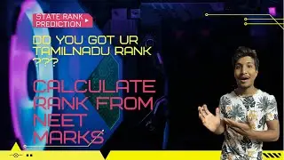 NEET 2021 Tamilnadu state rank prediction vs marks| safest rank to get government medical college