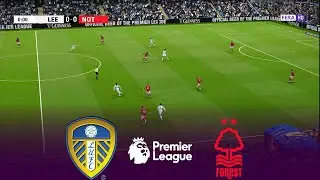 LEEDS vs NOTTINGHAM FOREST Live | Premier League 2026 | 06 February | Simulation PES 2021 Gameplay