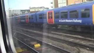 SWR Class 444 Desiro Winchester to London Waterloo 12/5/21
