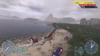 Microsoft Flight Simulator 2024 PS5 PRO_O espetacular desafio red bull corrida aerea Rio de Janeiro