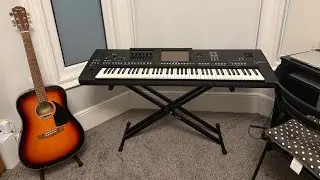 Yamaha Genos 2 unboxing and setup