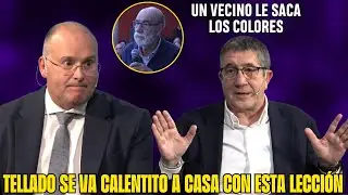 PATXI L&Oacute;PEZ se MERIENDA a TELLADO (PP) 👏 &iexcl;Un VECINO FULMINA el discurso AGORERO del PP!