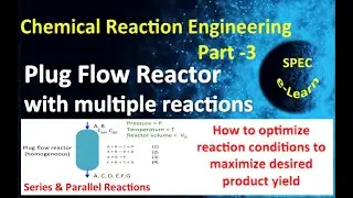 Chemical Reaction Engineering Part 3 &ndash; Analysis Of Plug Flow Reactor With Multiple Reactions