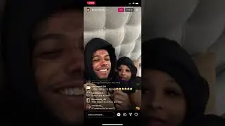 Blueface and chrisean rock live exposed lil baby for dms he sent his girl # exposed # lil baby