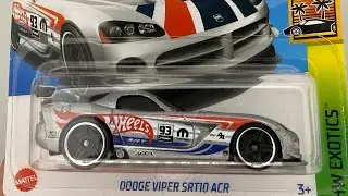 V10 POWER! HOT WHEELS DODGE VIPER SRT10 ACR 10/10 HW EXOTICS FROM 2024