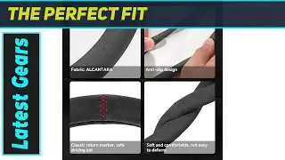Alcantara Sports Steering Wheel Cover: Unrivaled Luxury & Grip