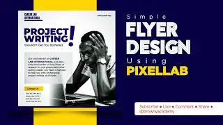 How to Design a Flyer (Graphic Design for Beginners)