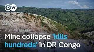 Rebel group M23 says hundreds are dead after landslides bury mine in DR Congo | DW New