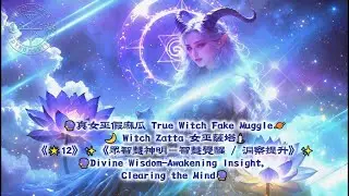 《🌟12》✨《眾智慧神明－智慧覺醒  洞察提升》✨🔮Divine Wisdom-Awakening Insight, Clearing the Mind🔮