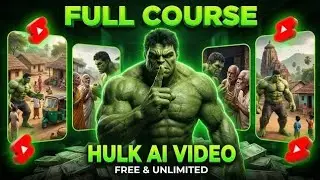 Full course Hulk AI video free & unlimited - Hulk AI video kaise banaen 