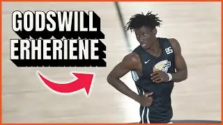 💥 Seton Hall commit Godswill Erheriene making noise at the NBPA Top 100 Camp 🏀🔥