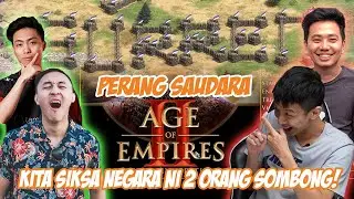 SPADE + ZACKER VS STRVZ + BKENT, AGE OF EMPIRE 2!! (VIDEO INI DI UPLOAD SEBAGAI BUKTI PEMBANTAIAN)