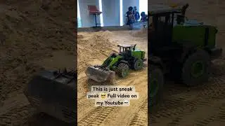 This mini beast moves like the real thing! 😲🚧 | Rc hydraulic loader #shortsfeed #rccars #toys #toy