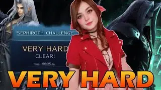 AERITH BEATS SEPHIROTH CHALLENGE (VERY HARD MODE)