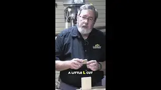 Achieve Accurate Cuts with this Simple Guide Block #Woodworking #Shorts
