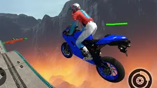 Impossible Stunt Motor Bike Tracks- 14 Level play Full Gameplay | Impossible Stunt Motorbikes