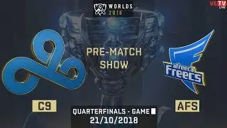 [ C9 vs AFS ] Tứ Kết 3 - V&aacute;n 1 | Chung Kết Thế Giới 2018 [ 21.20.2018 ]