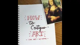 The art of Critiquing