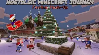 Turning Back Time (Again) To Christmas 2014!  (Minecraft Festive Mashup Pack)