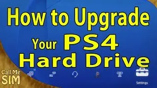 How to Upgrade your PS4 Hard Drive