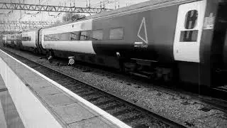 The Avanti west coast class 390 at crewe station 