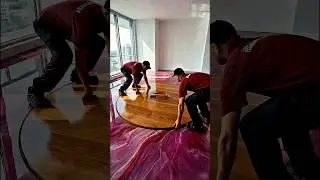 THIS FLOOR IS INSANE😱Luxury Pink Aquarium EpoxyFloor #epoxyfloor #housedecor #renovation #epoxyresin