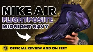 Not Quite Jason Kidd PEs! Nike Air Flightposite 'Midnight Navy (Eggplant)' Review and On Feet!