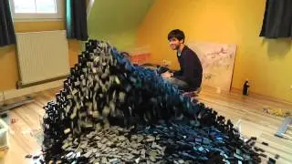 Cube FAIL and our biggest 2D Pyramid - Meeting with Milliondollarboy