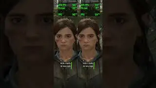 The Last of Us Part 2 DLSS 4 vs DLSS 3  RTX 5070 Ti #thelastofuspart2remastered #dlss4 #dlss3