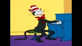 The Cat in the Hat- Moss-Covered Three-Handled Family Gradunza (Isolated Piano)
