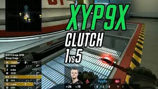 Xyp9x best of the best clutch 1 vs 5 Astralis North
