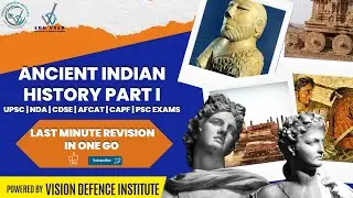 ANCIENT INDIAN HISTORY REVISION FOR AFCAT | NDA | CDSE | UPSC | PSC IN ONE GO TAMIL AND ENGLISH