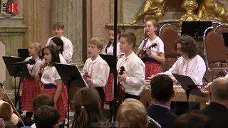 Vánoční koncert smyčcových orchestrů ZUŠ Iši Krejčího Olomouc, Klášterní Hradisko 19. 12. 2024