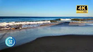 🌊 Stress Relief Ocean Waves: 4K Video for Deep Relaxation