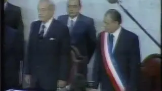 CAMBIO DE MANDO CHILE 1990 