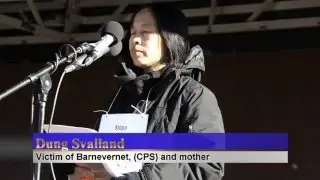 Barnevern and police attached Svalland`s family with machine guns and took their child - Dung