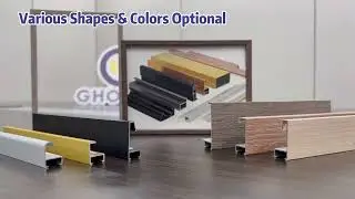 GHONOR Cabinet Handles Aluminum Profiles