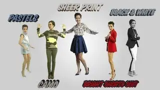 Spring/Summer Fashion Trends 2013 - Comic Edition!