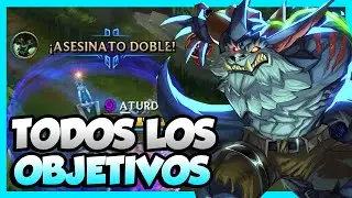 WARWICK EN LA JUNGLA, NO ES LO MAS RAPIDO PARA JUNGLEAR PERO ES PICK SEGURO | LEAGUE OF LEGENDS.