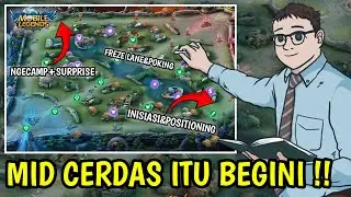 MAKRO MIDLANE!! Rahasia Main Mage Mid Ala ONIC SANZ - Mobile Legends 