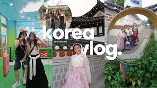 korea vlog 🇰🇷 exploring seoul, cafes, local eats, NEW HAIR, color analysis