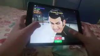 A handcam of playing evade on iPad Roblox